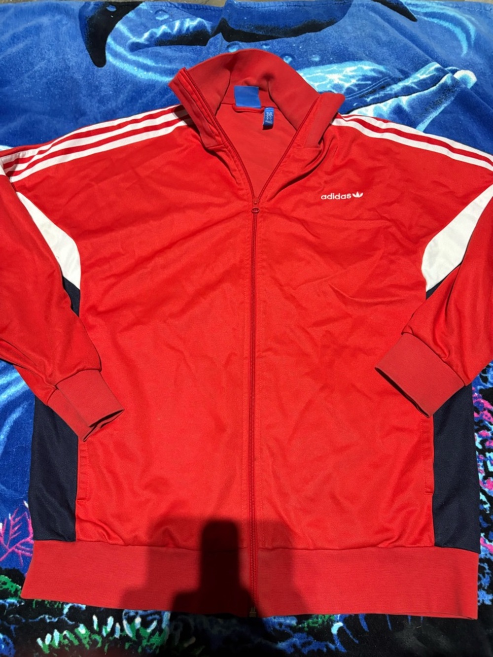 Adidas Originals zip-up track jacket Men’s XL